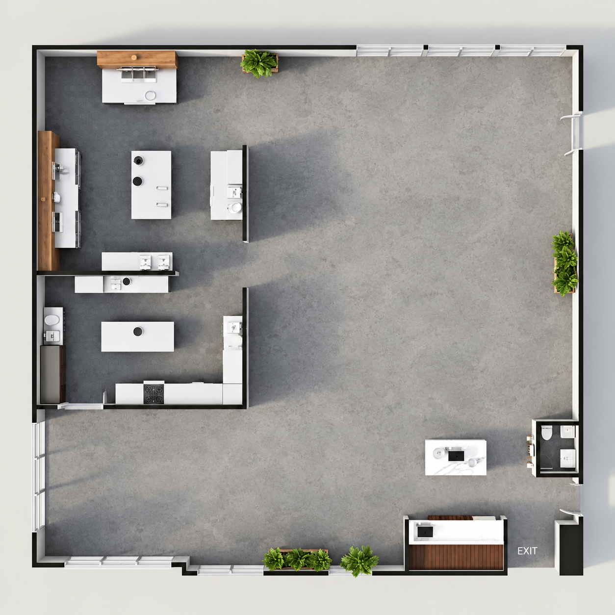 Plano del restaurante Pistatxo Fusión